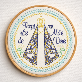 Bordado Nossa Senhora Aparecida (Mod.05)