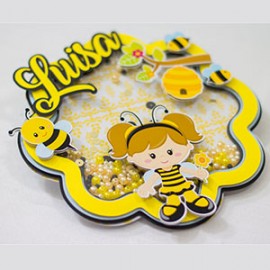 Topo de Bolo - Abelhinha