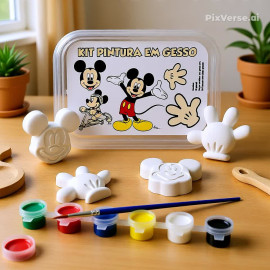 Mickey - Kit Pintura em Gesso
