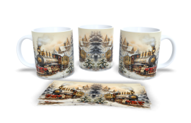 Caneca de Porcelana Natalina  (mod. 100)