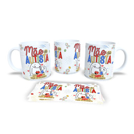 Caneca de Porcelana - Autismo