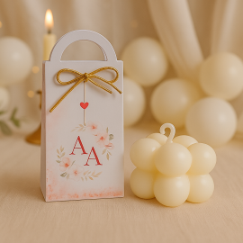 Velas Bublle - Lembrancinhas Casamento