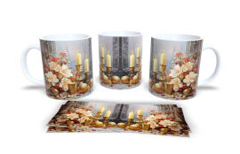 Caneca de Porcelana Natalina  (mod. 35)