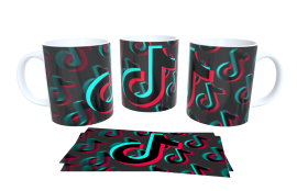Caneca de Porcelana Tik Tok (Mod. 04)