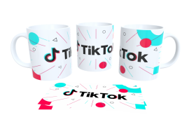 Caneca de Porcelana Tik Tok (Mod. 07)