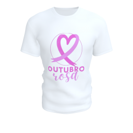 Camiseta Outubro Rosa (Mod. 13)
