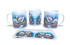 Caneca de Porcelana Natalina (mod. 36)
