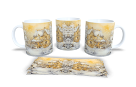 Caneca de Porcelana Natalina  (mod. 129)