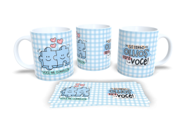 Caneca de Porcelana - Dia dos Namorados 34