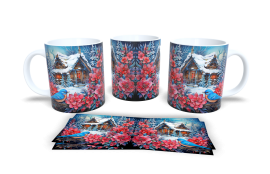Caneca de Porcelana Natalina (mod. 63)