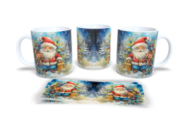 Caneca de Porcelana Natalina (mod. 46)