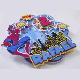 Topo de Bolo - Homem Aranha