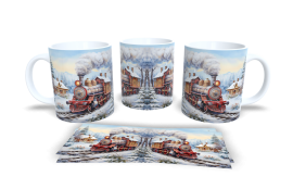 Caneca de Porcelana Natalina  (mod. 84)