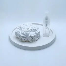 Aromatizador de Ambiente (Rosas + bandeja redonda)
