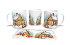 Caneca de Porcelana Natalina  (mod. 121)