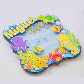 Topo de Bolo -  Fundo do Mar Menino