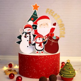 Topo de Bolo Natalino (mod. 09)