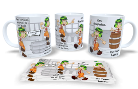 Caneca de Porcelana Chaves (Modelo 01)