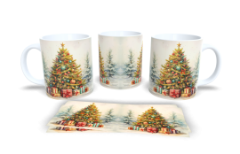 Caneca de Porcelana Natalina  (mod. 117)