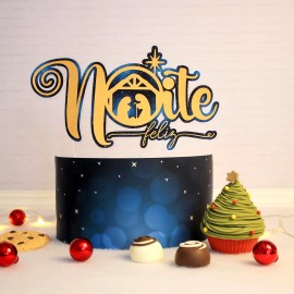 Topo de Bolo Natalino (mod. 11)