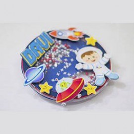 Topo de Bolo - Astronauta