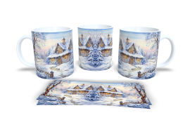 Caneca de Porcelana Natalina (mod. 60)