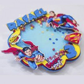 Topo de Bolo - Superman