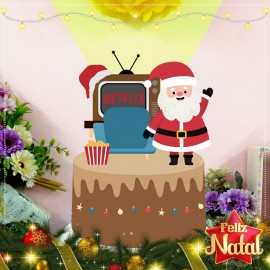 Topo de Bolo - Natalflix