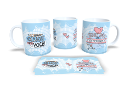 Caneca de Porcelana - Dia dos Namorados 8