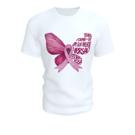 Camiseta Outubro Rosa (Mod. 08)