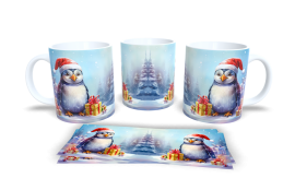 Caneca de Porcelana Natalina (mod. 64)