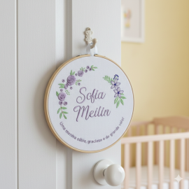 Bordado quarto de beb� 