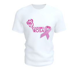 Camiseta Outubro Rosa (Mod. 06)