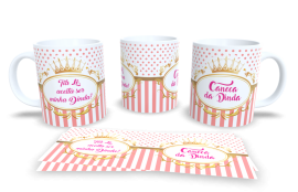 Caneca de Porcelana Padrinhos