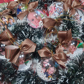 Bolinhas de Natal - Kit com 3 unidades