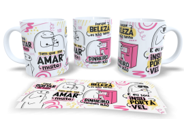 Caneca de Porcelana - Para Gostar de Mim