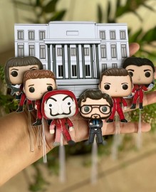 Topo de Bolo - La Casa de Papel