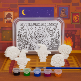 Harry Potter - Kit Pintura em Gesso