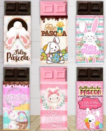 Embalagem Barras de Chocolate (6 unidades)