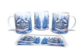 Caneca de Porcelana Natalina (mod. 58)