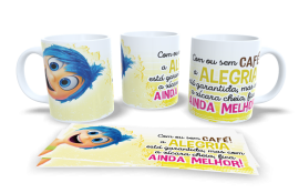 Caneca Divertidamente 2