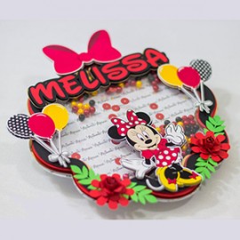 Topo de Bolo - Minnie