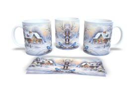 Caneca de Porcelana Natalina  (mod. 88)