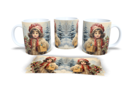 Caneca de Porcelana Natalina  (mod. 127)