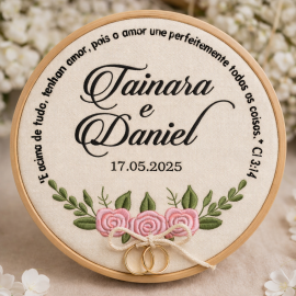 Porta Alian�as - (E acima de tudo...) mod. 02