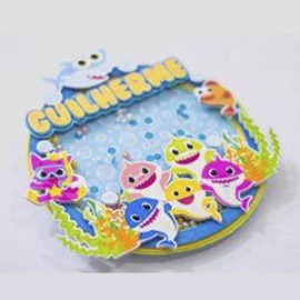 Topo de Bolo - Baby Shark