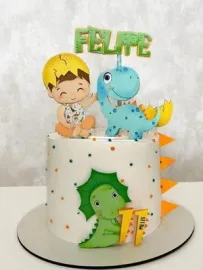 Dino Baby - Topo de Bolo